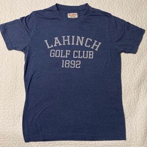 Red Jacket Blue Short Sleeve Tee | Size XS | Lahinch Golf Club